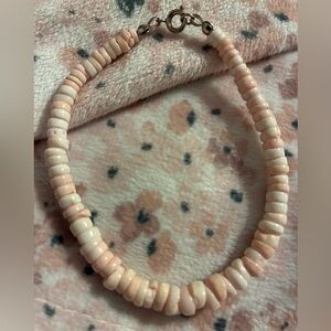 Chic Cream Neutral Tones Puka Shell Bracelet